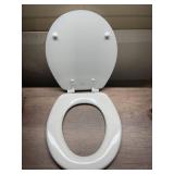 Mayfair Molded Wood Toilet Seat with Easy-Clean & Change Hinges