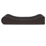 FurHaven Pet Dog Bed Orthopedic Ultra Plush Lounger Pet Bed for Dogs & Cats, Chocolate, Large