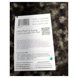 FurHaven Pet Dog Bed Orthopedic Ultra Plush Lounger Pet Bed for Dogs & Cats, Chocolate, Large