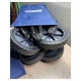 VIVOSUN Folding Collapsible Wagon Utility Outdoor Camping Beach Cart with Universal Wide Wheels & Adjustable Handle