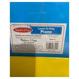 Melissa & Doug Learn-to-Play Piano with 25 Keys and Color-Coded Songbook