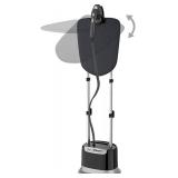 Professional Series Garment Steamer Accessories for Clothes Dual-Pro Iron, 1800 Watt Power and a Large Water Tank, Built-in Ironing Board and Garment Hanger