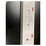 Neodrain 36 Inch Rectangular Linear Shower Drain with Brick Pattern Grate, Brushed 304 Stainless Steel Bathroom Floor Drain