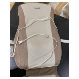 HoMedics Shiatsu Massage Cushion with Heat for Full, Upper, and Lower Back, Deep Kneading Massager, Fits Most Chairs for Home or Office Use, Custom Comfort with 3 Zones for Targeted Control