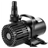 VIVOSUN 4500GPH Submersible Water Pump 220W Ultra Quiet Pump with 20.3ft Power Cord High Lift for Pond Waterfall Fish Tank Statuary Hydroponic