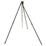 Lodge Adjustable Camp Tripod, Atp2, 40-60" Tall, Includes Heavy-Duty Tote Bag.