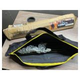 Lodge Adjustable Camp Tripod, Atp2, 40-60" Tall, Includes Heavy-Duty Tote Bag.