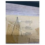 Lodge Adjustable Camp Tripod, Atp2, 40-60" Tall, Includes Heavy-Duty Tote Bag.