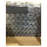 BalanceFrom Puzzle Exercise Mat with EVA Foam Interlocking Tiles Color:Black Style:1/2 inch Thick, 144 Square Feet