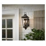 Home Decorators Williamsburg Gas Style 2-Light Outdoor Wall Mount Light Sconce