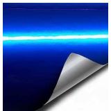 VViViD XPO Gloss Liquid Metal Dark Blue Vinyl Car Wrap Adhesive Film (3ft x 5ft)