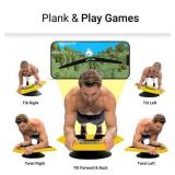 Stealth Abs + Plank Core Trainer - Get Strong Sexy Abs and Lean Core Playing Games On Your Phone; Free iOS/Android App; 4 Free Mobile Games Included; Dynamic Abs & Core Training; Only 3 Minutes a Day 