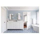 Medicine Cabinet by KOHLER, Bathroom Medicine Cabinet with Mirror, Verdera Collection, 20 Inch X 30 Inch, Slow Close Magnifying Mirror, K-99003-NA- Retail $447