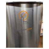 simplehuman 45 Liter/ 12 Gallon Semi-Round Hands-Free Step Trash Can, Brushed- Retail $119.99