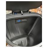 simplehuman 45 Liter/ 12 Gallon Semi-Round Hands-Free Step Trash Can, Brushed- Retail $119.99