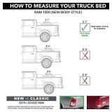 TruXedo Lo Pro Soft Roll Up Truck Bed Tonneau Cover | 584901 | Fits 2019 - 2021 Dodge Ram 1500 w/RamBox, w/ or w/out Multi-Function (Split) Tailgate 5