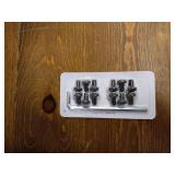 Amazon Basics 24 x 48 Inch Rectangular School Activity Kids Table, Ball Glide Legs, Adjustable Height 19-30 Inch, Grey and Black- Retail $117