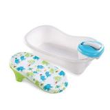 Summer Newborn to Toddler Bath Center and Shower (Neutral) - Bathtub Includes Four Stages that Grow with Your Child