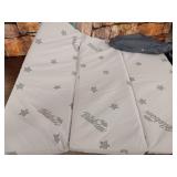 Trifold Square Playard/Playpen Mattress Topper, Waterproof & Non-Slip Play Yard 36" x 36" Mattress Topper