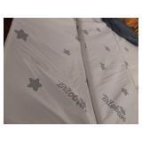 Trifold Square Playard/Playpen Mattress Topper, Waterproof & Non-Slip Play Yard 36" x 36" Mattress Topper