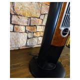 Lasko Products Portable Electric 42" Oscillating Tower Fan with Fresh Air Ionizer, Timer and Remote Control for Indoor, Bedroom and Home Office Use, Blackwood T42950