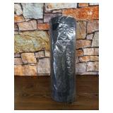 Balance From Go Yoga+ All-Purpose 1/2-Inch Extra Thick High Density Anti-Tear Exercise Yoga Mat and Knee Pad with Carrying Strap (Black)