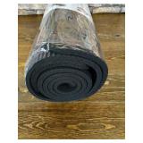 Balance From Go Yoga+ All-Purpose 1/2-Inch Extra Thick High Density Anti-Tear Exercise Yoga Mat and Knee Pad with Carrying Strap (Black)