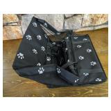 SWIHELP Pet Car Booster Seat Travel Carrier Cage, Oxford Breathable Folding Soft Washable Travel Bags for Dogs Cats or Other Small Pet