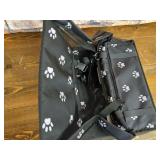 SWIHELP Pet Car Booster Seat Travel Carrier Cage, Oxford Breathable Folding Soft Washable Travel Bags for Dogs Cats or Other Small Pet