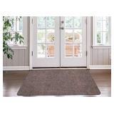 Ottomanson Scraper Collection Non-Slip Garage Mat/Entryway/Patio Area Rug, 2