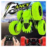Stxiyu Rc Stunt Cars Toys for Kids Ages 6+ Remote Control Car Outdoor Indoor Toys 1/28 Double Sided Running 360Â° Stunt Car