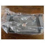 DMI Folding Walker Tray with Cup Holders, Tool Free, Locks in Place, Gray, 18.5 Inches