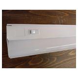 Hardwired LED Under Cabinet Task Lighting - 16 Watt, 24", Dimmable, CRI90, 2700K (Warm White), Wide Body, Long Lasting Metal Base with Frost Lens