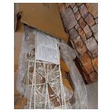 National Tree Company lit Artificial Christmas DÃ©cor Includes Pre-Strung Mini White Lights and Ground Stakes Crystal Holy Family Nativity-6 ft, 72-Inch, Multicolor