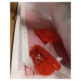 Emily Rose 18 Inch Doll Bed Furniture | 18" Doll Loft Bunk Bed with Doll Clothes Shelving Units and Removable Single Doll Bed. Includes Ladder | Fits American Girl Dolls