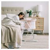 Baby Delight Beside Me Dreamer Bassinet & Bedside Sleeper, Peony Pink