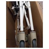 Invacare Mariner Rehab Shower Chair with Commode Opening, 300 lb. Weight Capacity, 6891