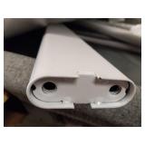 Simmons Kids By The Bed City Sleeper Bassinet for Twins - Adjustable Height Portable Crib with Wheels & Airflow Mesh, Grey Tweed