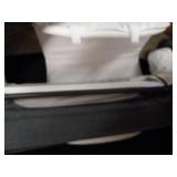 Baby Bassinet, Bedside Sleeper for Baby, Easy Folding Portable Crib with Storage Basket for Newborn, Bedside Bassinet, Comfy Mattress/Travel Bag Included