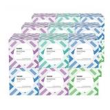 Amazon Brand - Solimo Facial Tissues with Lotion (18 Cube Boxes), 75 Tissues per Box (1350 Tissues Total)
