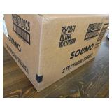 Amazon Brand - Solimo Facial Tissues with Lotion (18 Cube Boxes), 75 Tissues per Box (1350 Tissues Total)