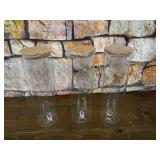 Glass Jars with Bamboo Lids EcoEvo, Glass Food Storage Containers, Large Glass Bamboo Jars with Lids, Glass spaghetti containers, (50oz)