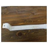 Boxcumo Foldable Bed Rails for Elderly Adults, Assistance for Getting in & Out of Bed at Home , Wood Grain Pattern Aluminum