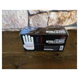 Venom Chemical-Resistant Disposable Nitrile Gloves, Black, Size Large/X-Large, 100 Count