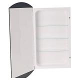 Head West 8209 Medicine Cabinet Mirror, 16 X 30, White