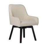 Studio Designs 70148 Spire Swivel Task Chair, White Sand