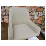 Studio Designs 70148 Spire Swivel Task Chair, White Sand