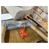 Studio Designs 70148 Spire Swivel Task Chair, White Sand