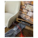 Studio Designs 70148 Spire Swivel Task Chair, White Sand