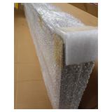 RHF 6 Ft.Tall Room Divider with Stand,19" Each Panel,Rustic Folding Privacy Screens,Heavy Duty Partition Wall Dividers, Room Separator, Temporary Wall, Screen Panel with Feet, 4 Panel, Brown